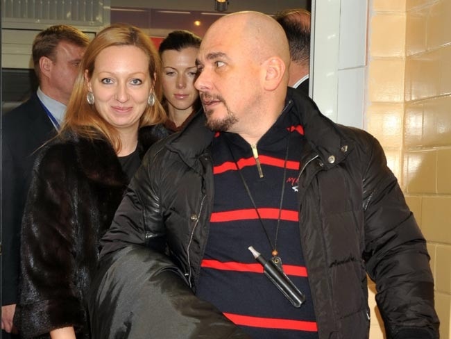 Сергей Трофим с первой супругой Натальей
