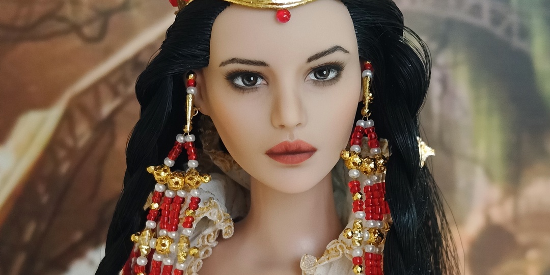 Зеркальная королева. Итог моей самой сложной и грандиозной работы ООАК