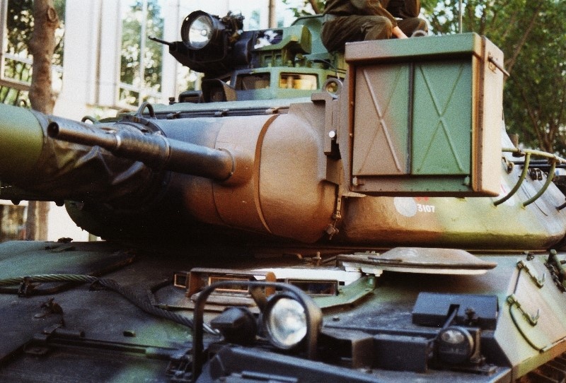 20мм автоматическая пушка и ксеноновый прожектор. Фото: chars-francais.net
