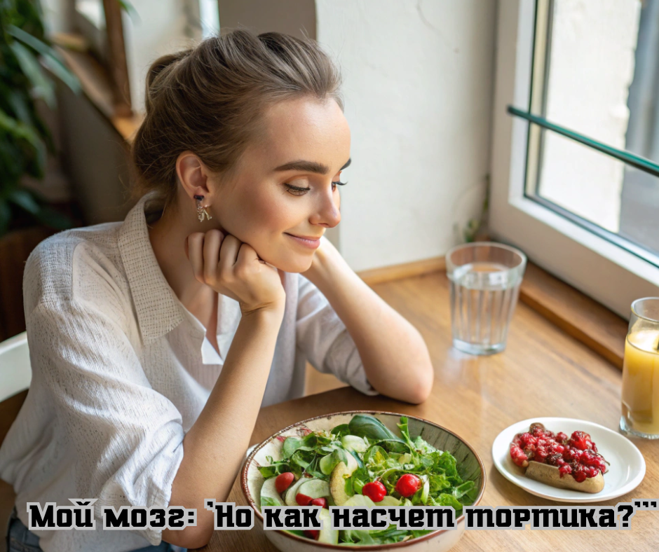 Мой мозг: 'Но как насчет тортика?'
