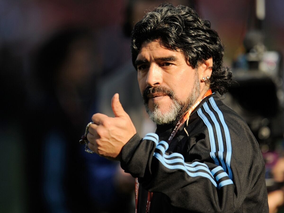    Диего Марадона© РИА Новости / Григорий Сысоев