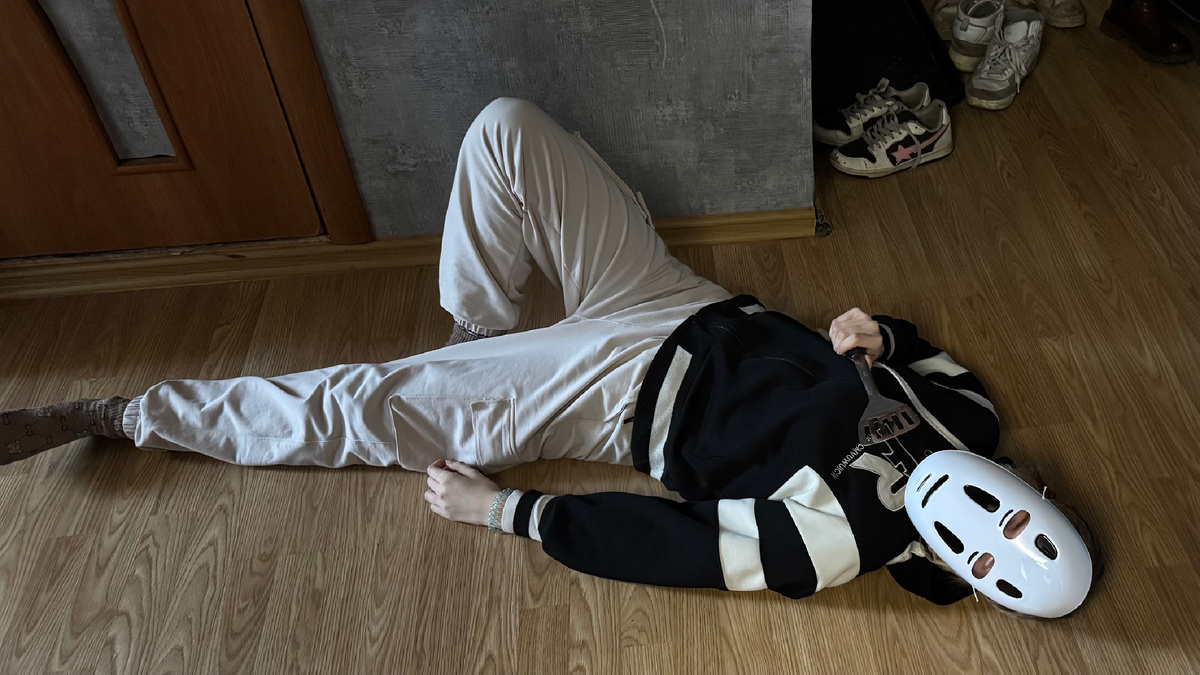 Моя лень выглядит так…😅 с лопаточкой в руке