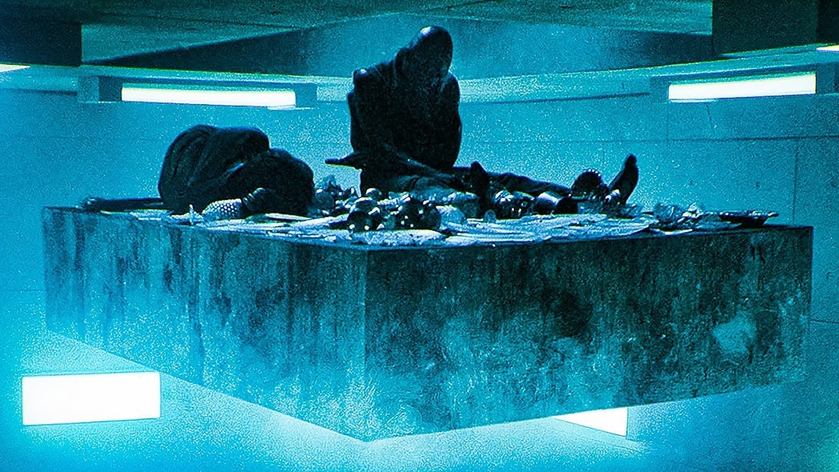 Кадр из фильма "Платформа» (2019)