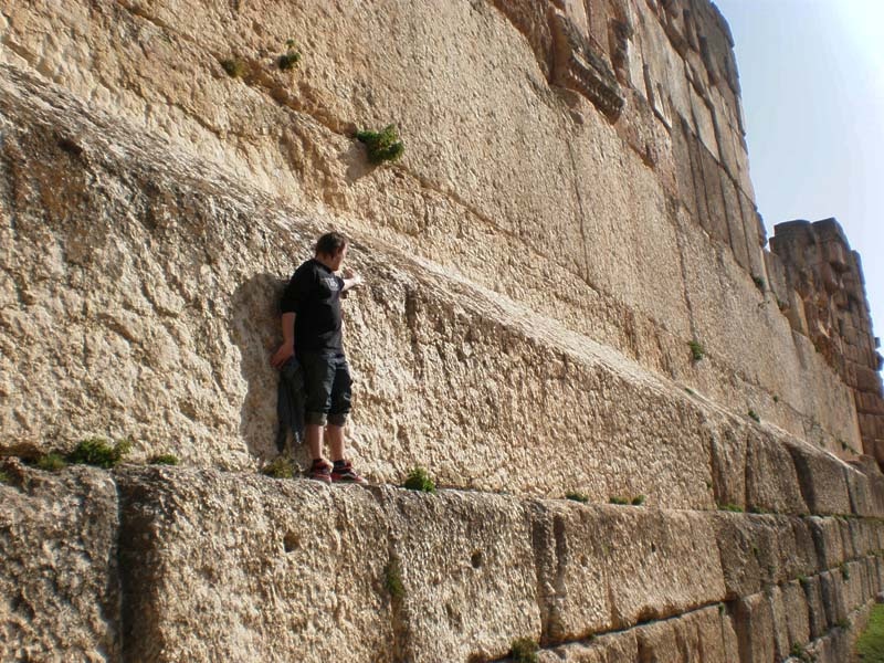 Западная стена Баальбека
