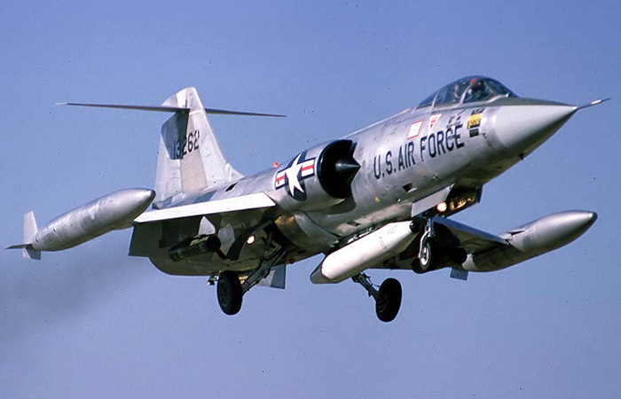 Lockheed F-104 Starfighter./ Фото: drivemag.com