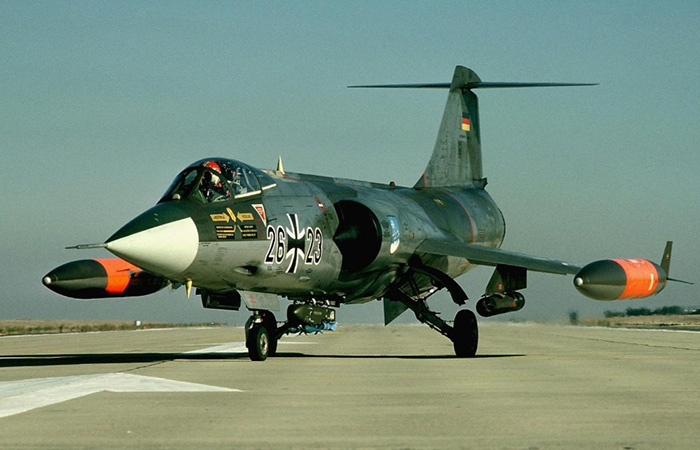 Lockheed F-104 Starfighter./ Фото: pinterest.com