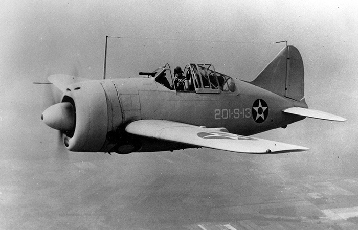 Brewster F2A Buffalo./ Фото: pinterest.com