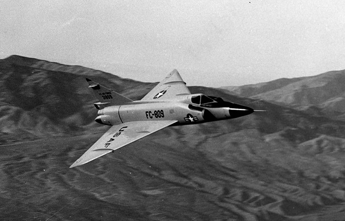 Convair F-102 Delta Dagger./ Фото: pinterest.com