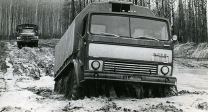 Советский супер-грузовик. /Фото: autotruck-press.ru.