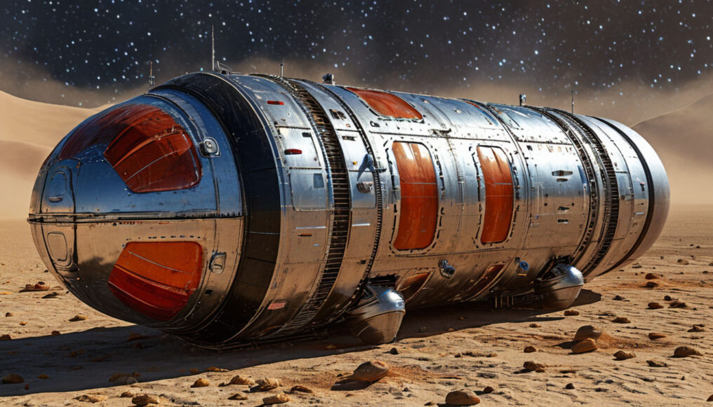 Надувной космический модуль