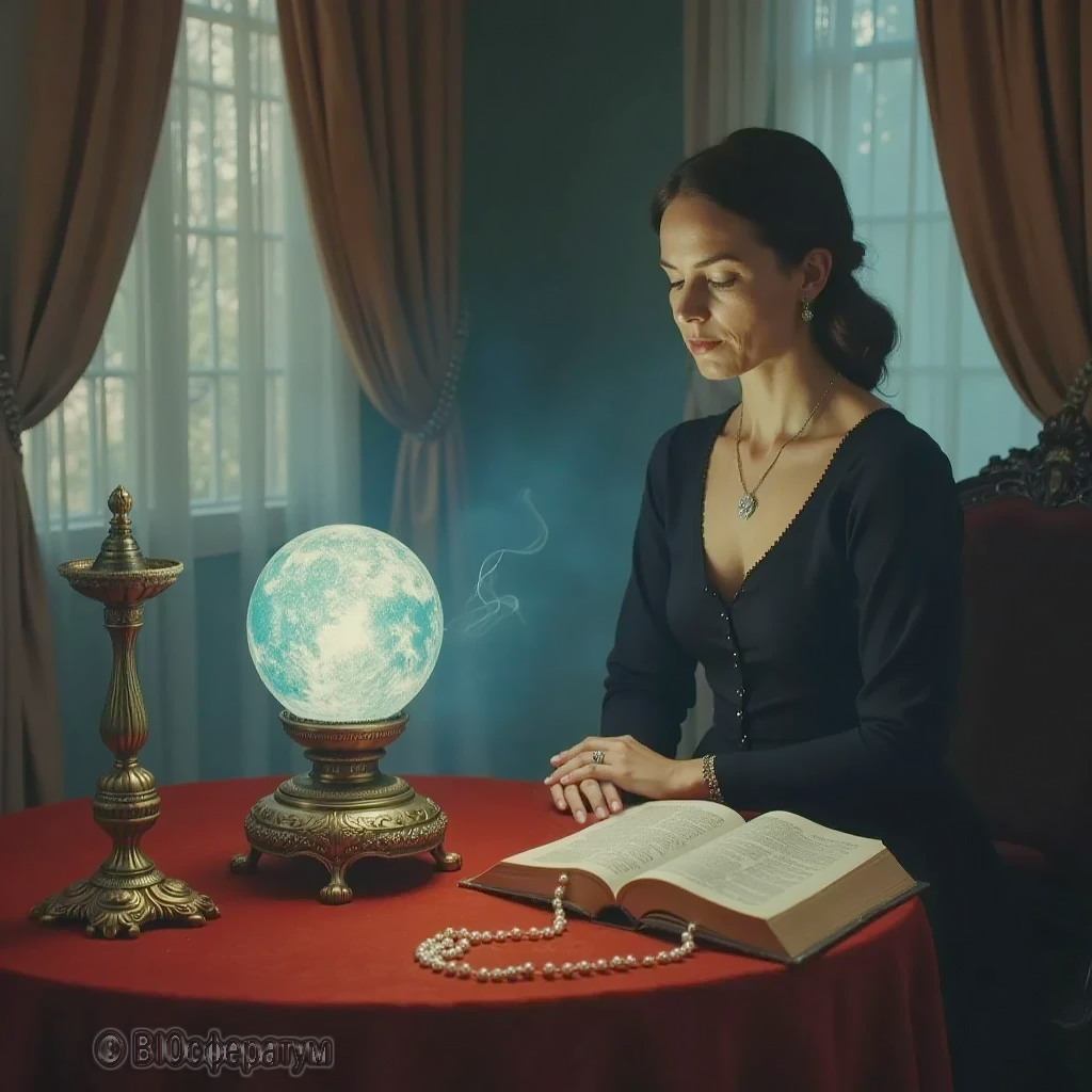 Виктория проводила спиритические сеансы.