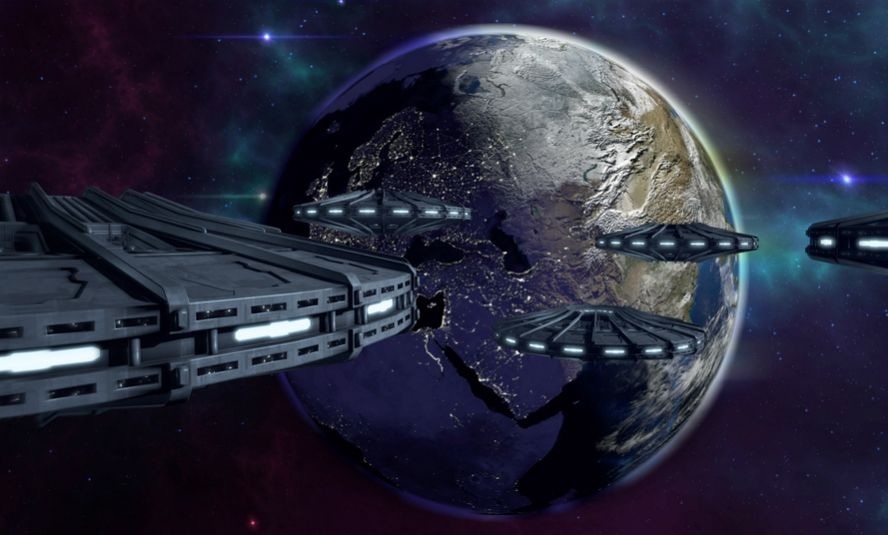 Источник где-то вблизи Земли! (Фото: i.pinimg.com).