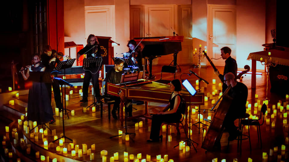 Концерт «Орган при свечах» в Петрикирхе.📷Фото: Amadeus Concerts