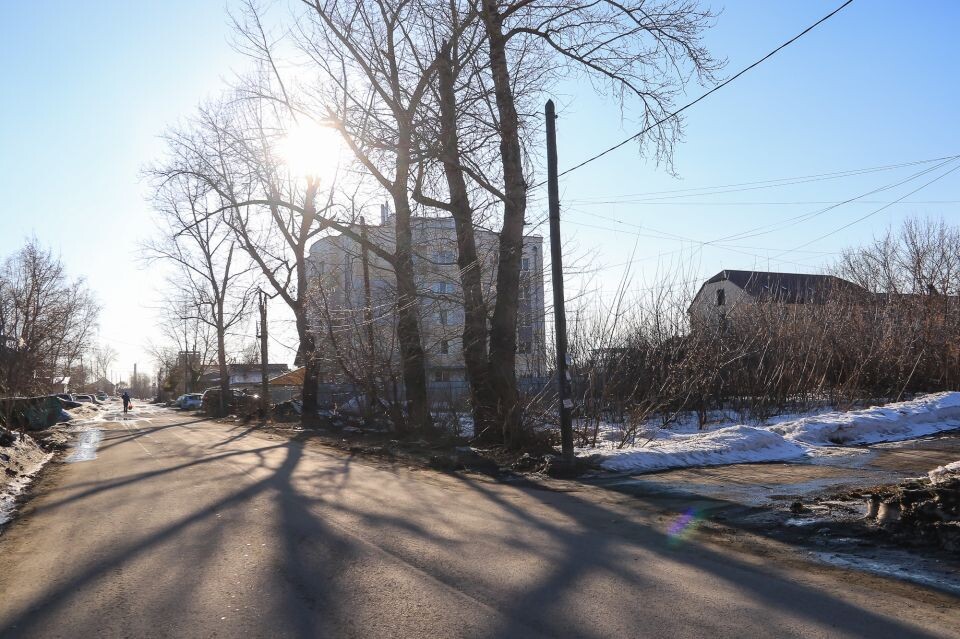    Вида на участок на улице Пушкина, 86. Источник: Виталий Барабаш