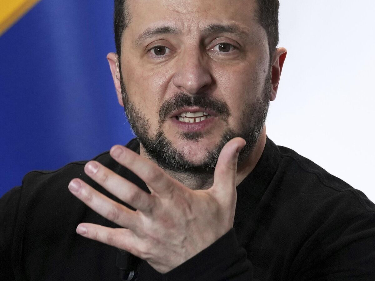    Владимир Зеленский в Париже© AP Photo / Aurelien Morissard