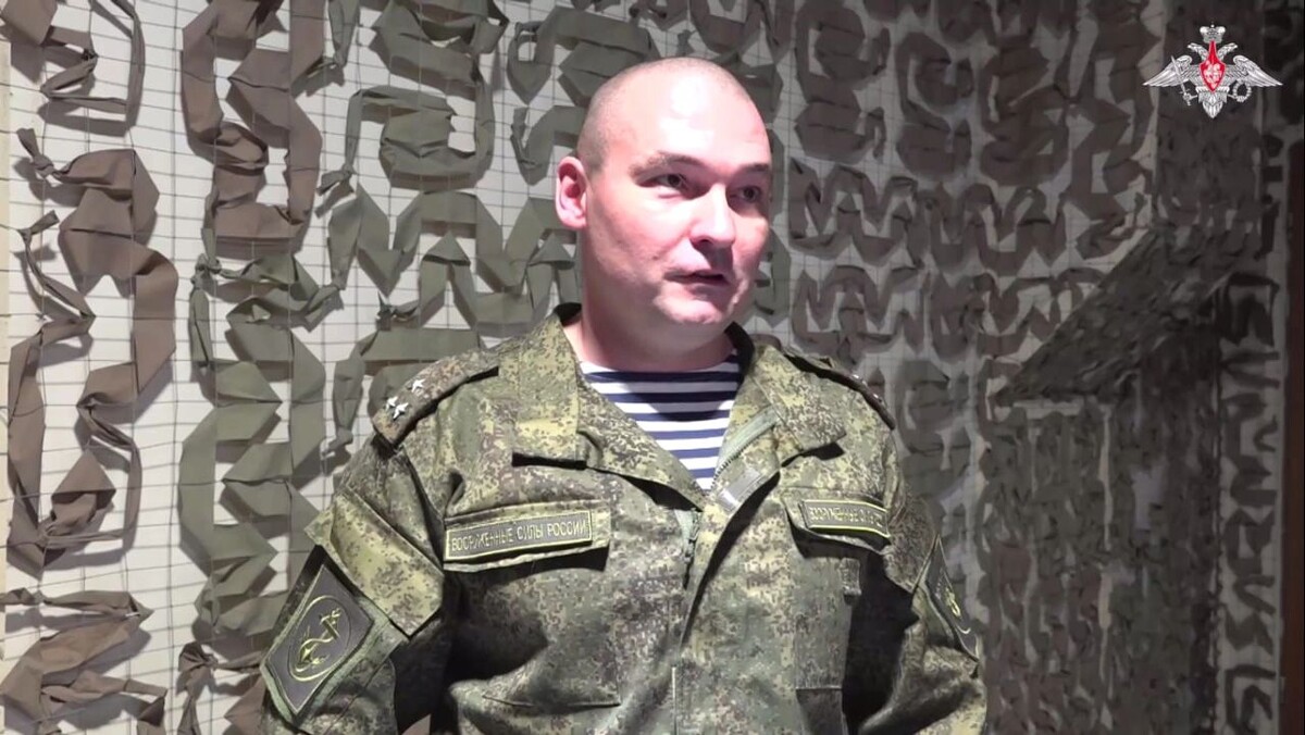    Михаил Гудков. Кадр видео канала Минобороны России/t.me