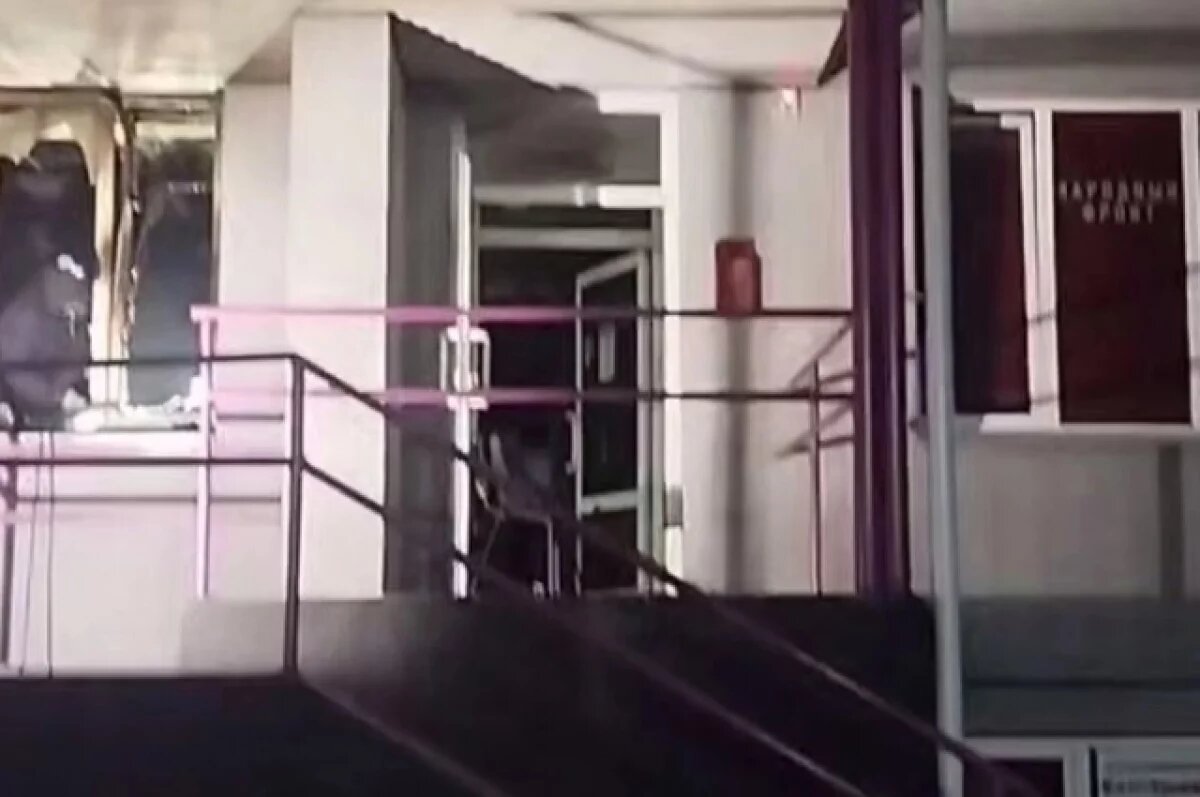    В Абакане по вине неизвестных сгорел штаб Народного фронта Хакасии