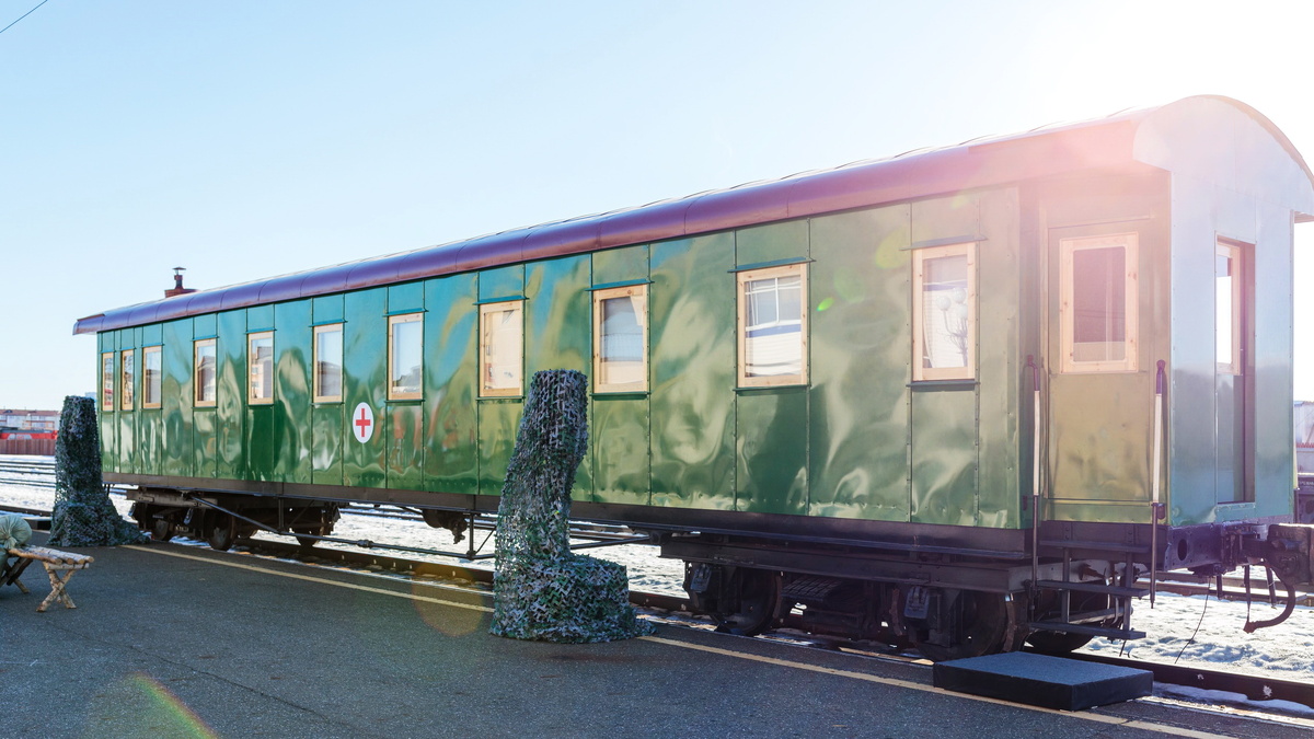    В Югорске отреставрировали вагон для «Эшелона Победы»