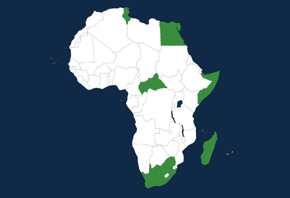 Страны, которые мы с вами уже изучили в прошых статьях. Сможете назвать каждую из них?