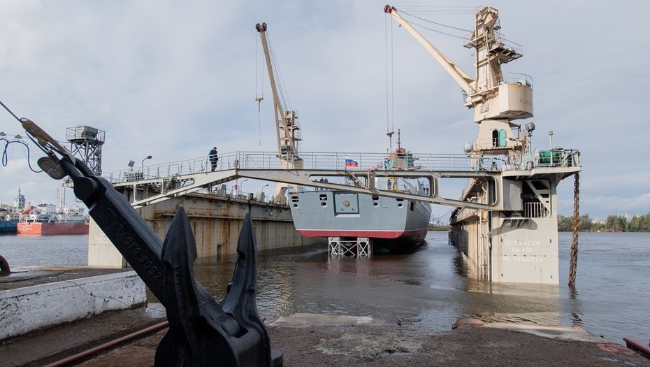    Работа судостроительного предприятия "Северная верфь" в Петербурге. Автор фото: Сергей Ермохин / "Деловой Петербург"