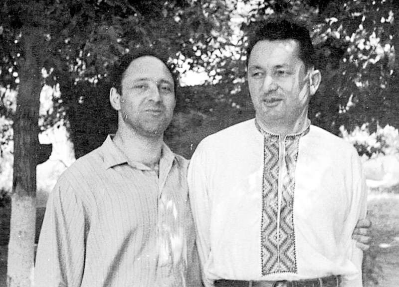 Минель Левин и Мирсаид Миршакар
архивное фото