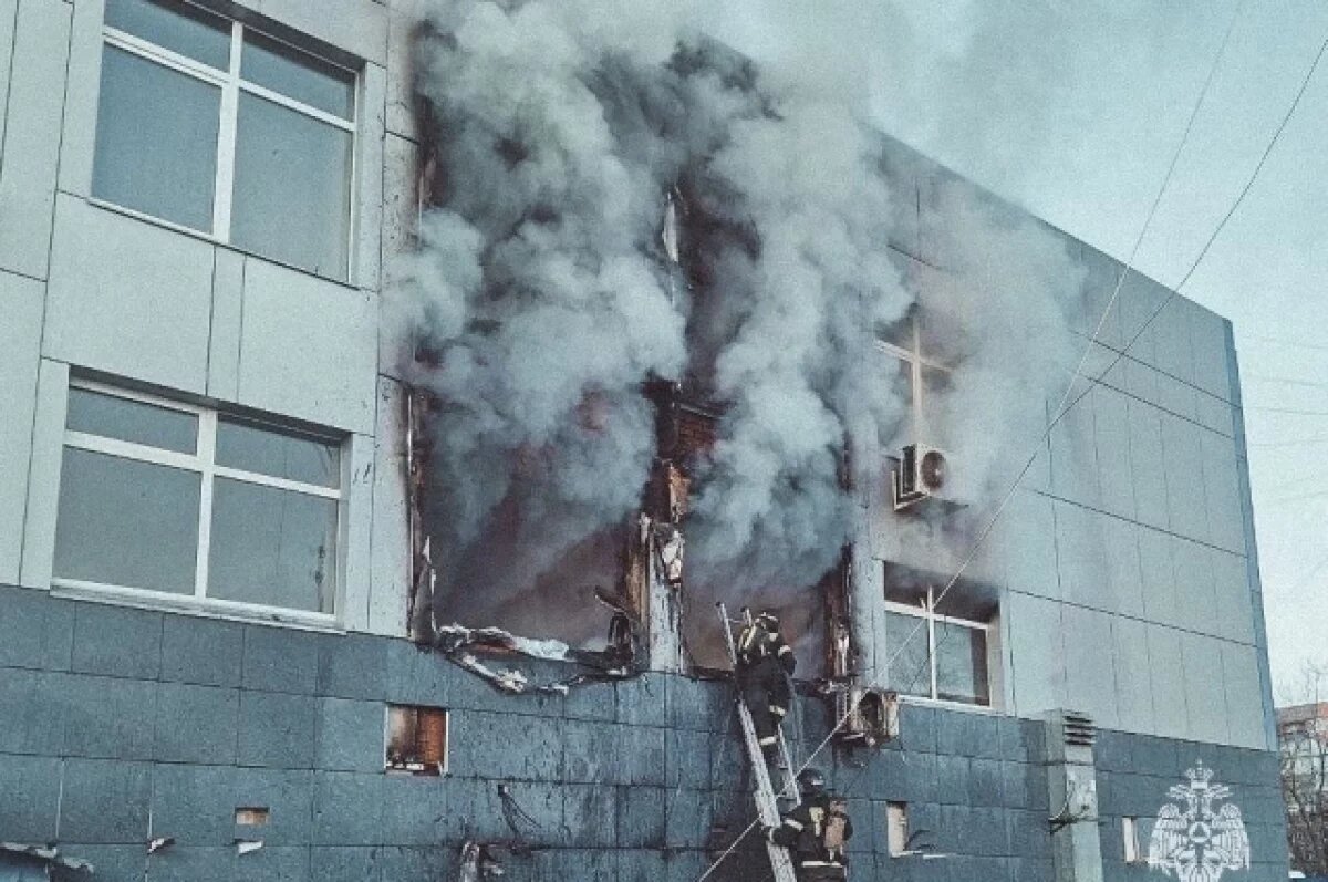    Торговый центр «Дом моделей» загорелся в Ижевске