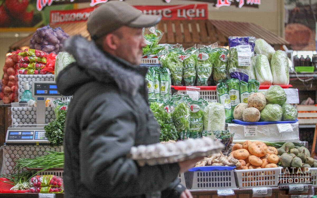 Динамика цен на продукты питания ускорилась до 13,62% после 12,42% месяцем ранееФото: © «Татар-информ»