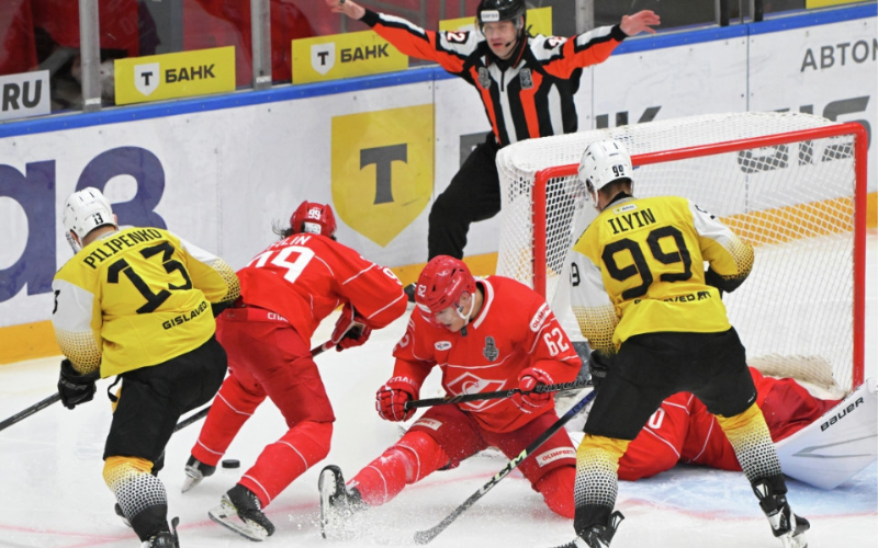 Спартак в плей-офф КХЛ 2025