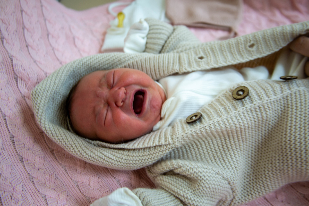 Новорожденная Эмилия