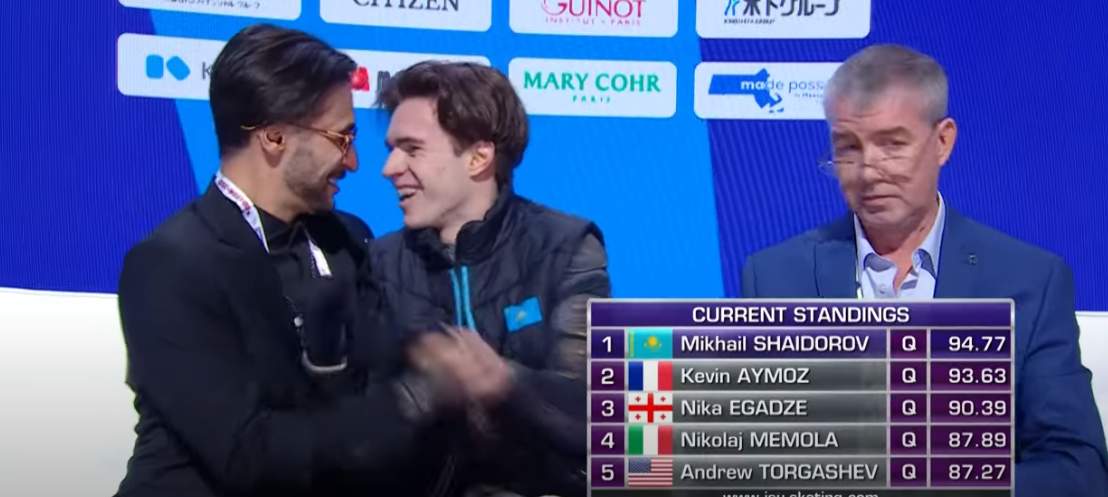 Михаил Шаййдоров, тренер Урманов (Россия) справа 