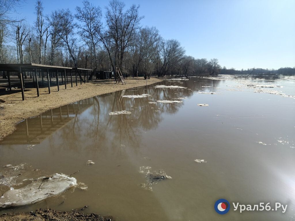    Реки Оренбургской области опускаются. понижение за сутки в среднем на 1-63 см. Где вода пока поднимается?