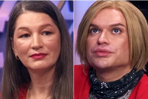 Давыдова и Солнцев. Кадр из передачи "ДНК" на НТВ