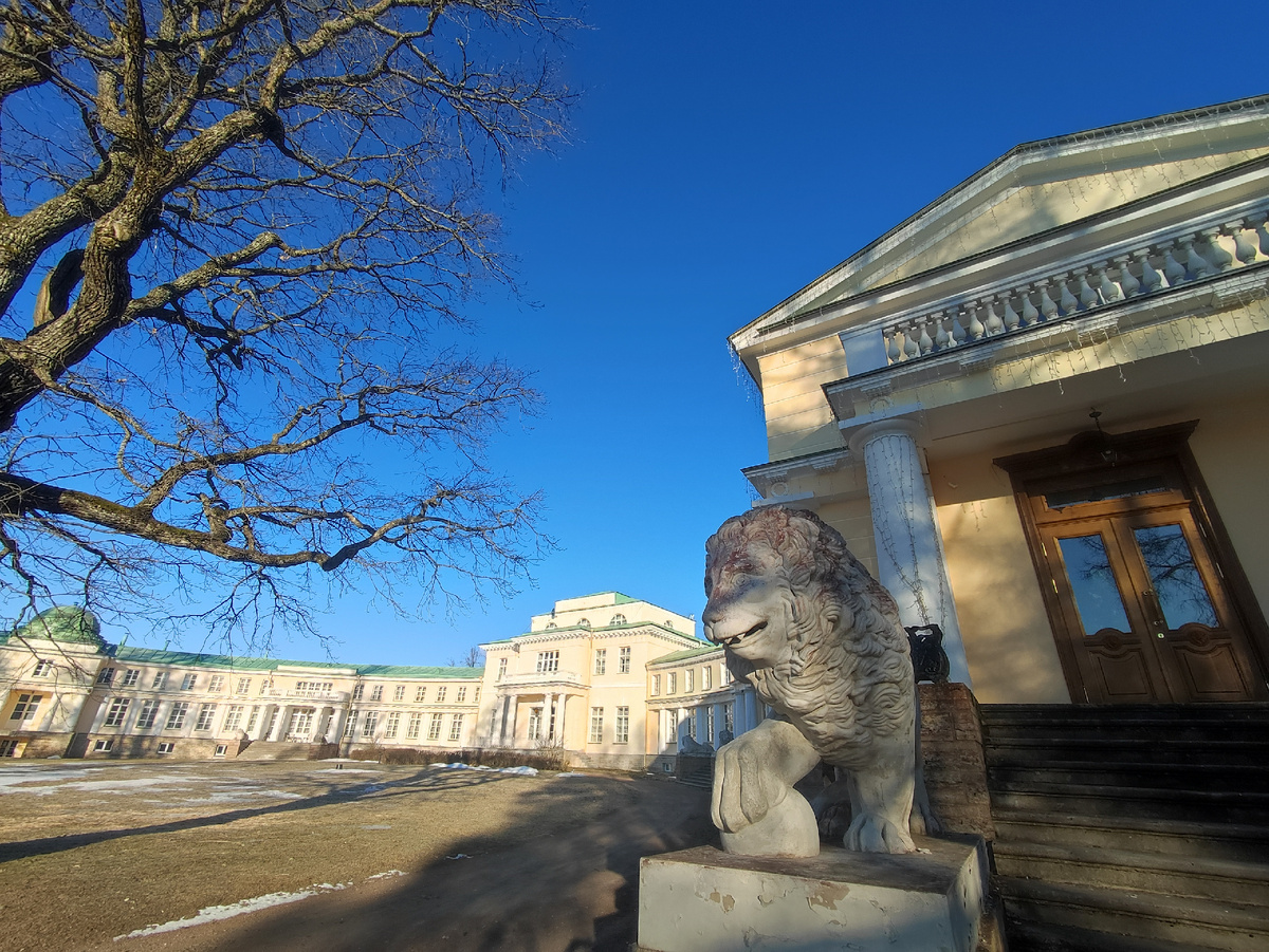 "Марьино" - усадьба графов Строгановых и князей Голицыных, д. Андрианово. фото автора