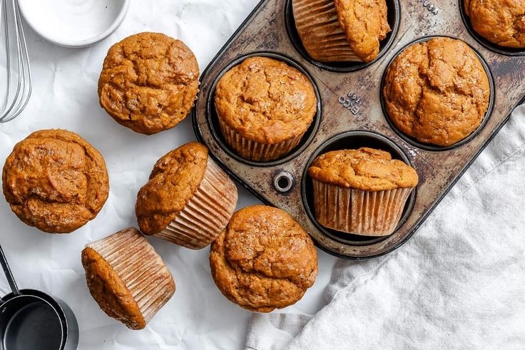 ПП кексы на перекус 🧁 Полезная альтернатива магазинным сладостям! 6 рецептов с КБЖУ 👇🏻