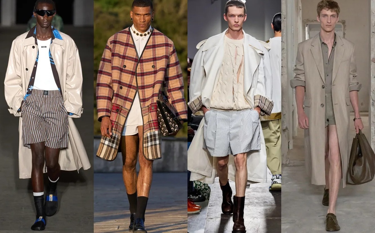 Мужские объёмные плащи 