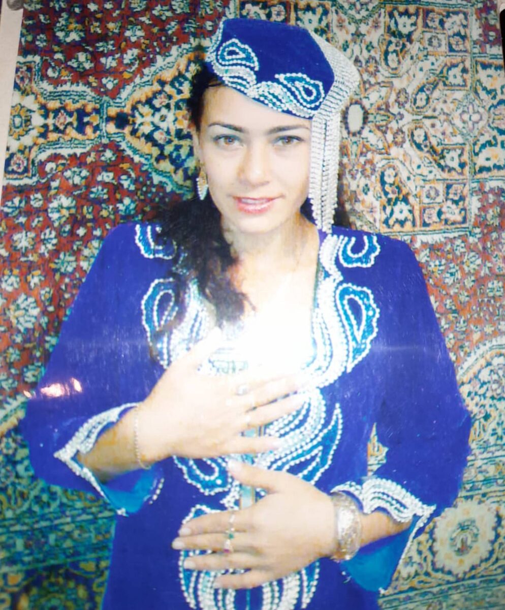 Один из свадебных нарядов Каримы