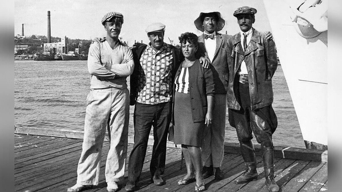 Наш земляк снял культовый фильм «Золотой телёнок» (12+) с Сергеем Юрским в роли Остапа Бендера. Фото: архив газеты «Звезда