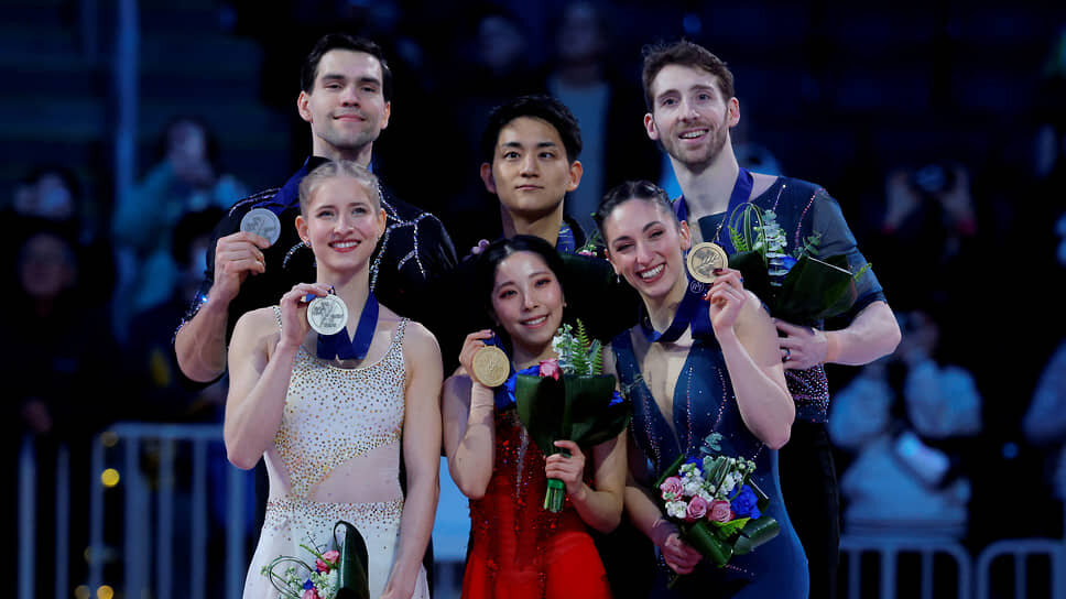 Минерва Хазе и Никита Володин, Рику Миура и Риюти Кихара, Сара Конти и Никколо Мачии.📷Фото: Brian Snyder / Reuters