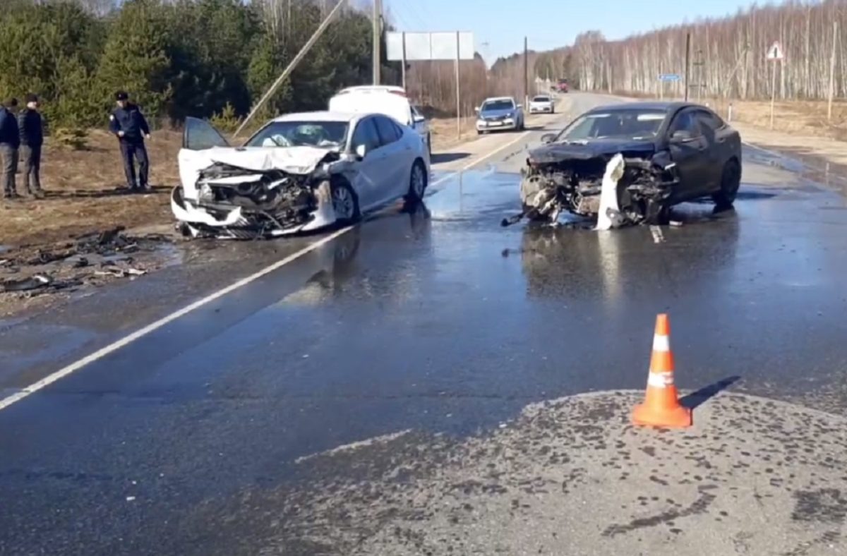    Авария произошла у поворота на деревню Архипиха