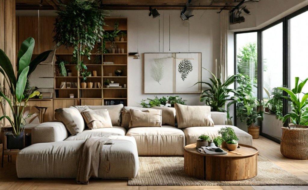    Дизайн интерьера белые стены в скандинавском минимализме Keri