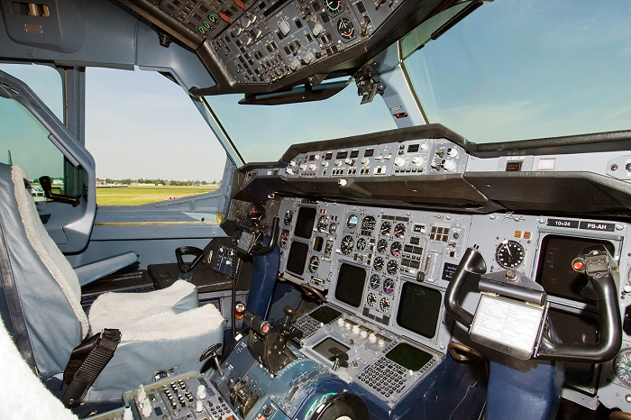 Кабина пилота Airbus A310