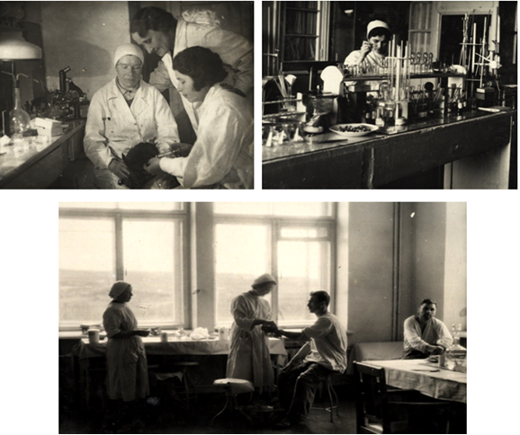 Рабочие моменты в деятельности сотрудников Горьковского института гигиены труда и профессиональных заболеваний в годы Великой Отечественной войны