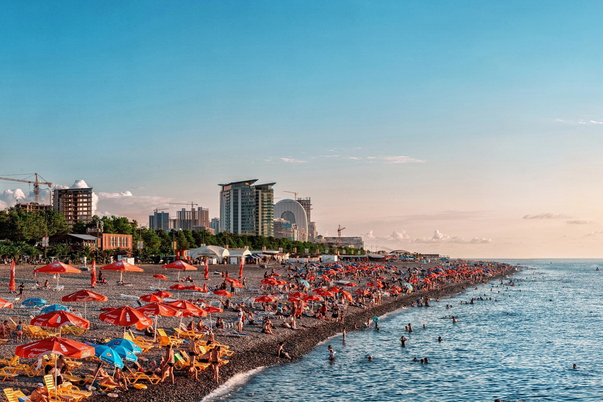 Центральный пляж Батуми