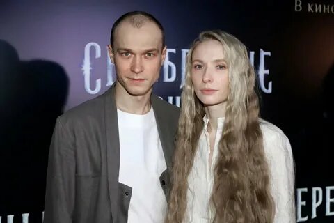 Юрий Борисов с супругой  Анной Шевчук