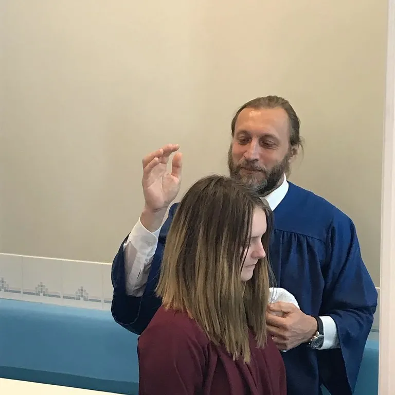 Крещение Марии Бучи