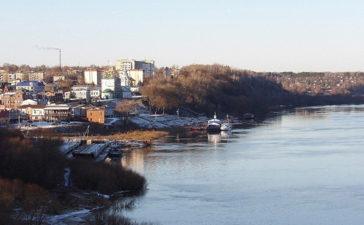    Понтонный мост через Оку начнут монтировать с 9 часов утра 29 марта