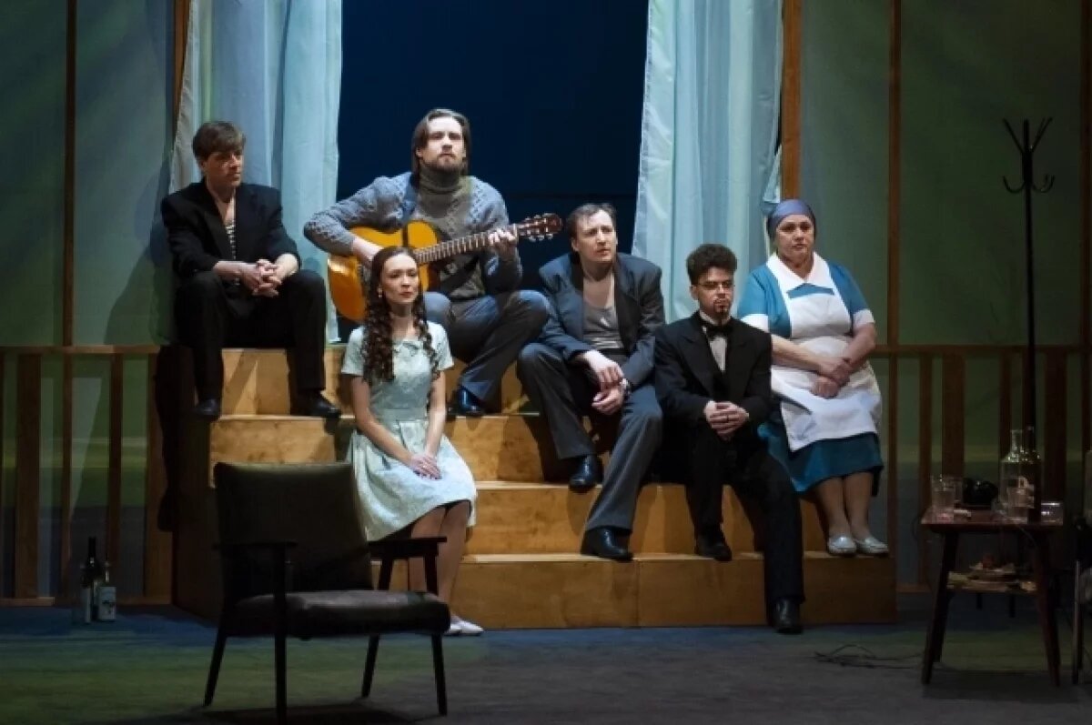    Фрагмент из второй части постановки - "Двадцать минут с ангелом".