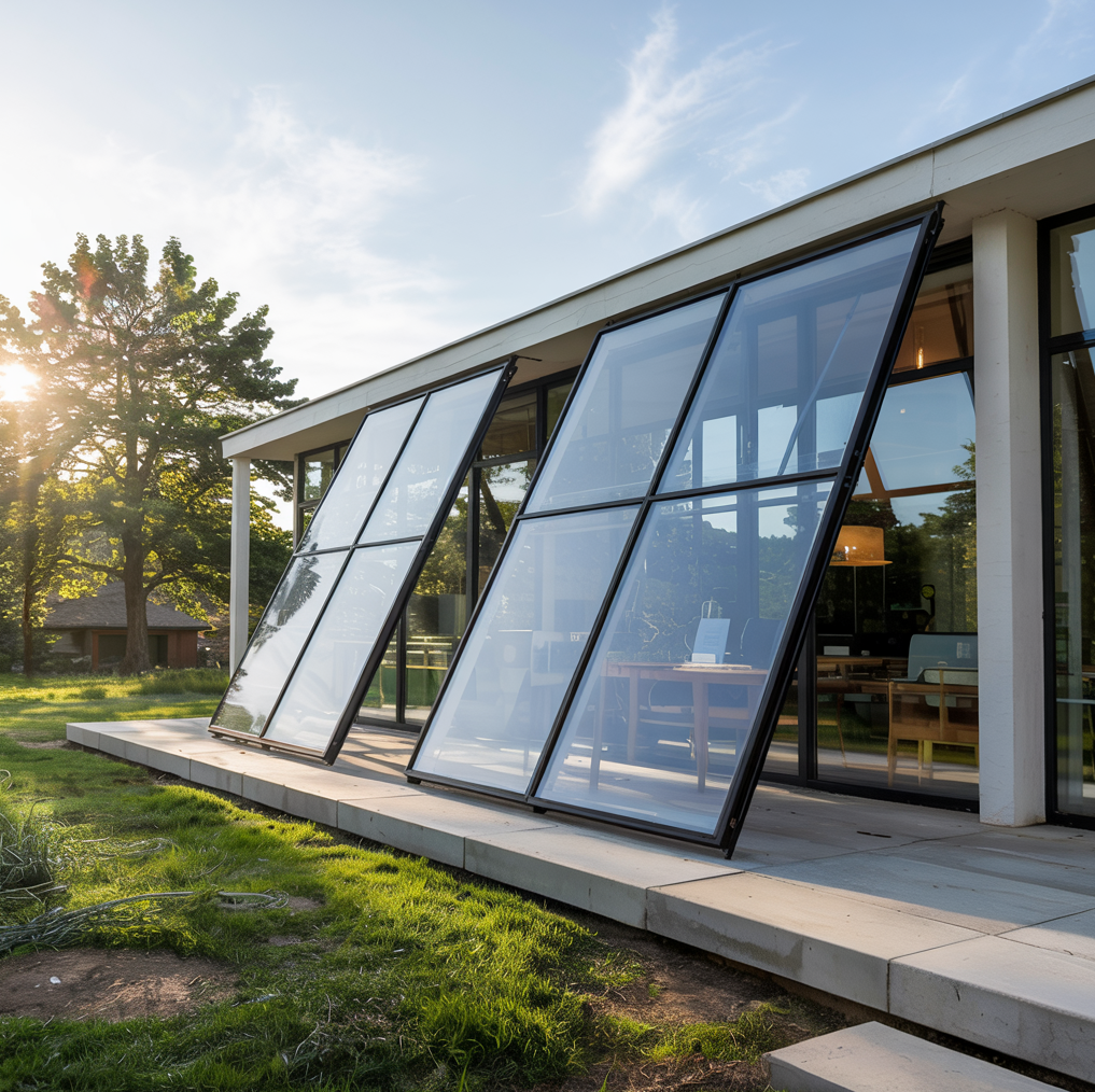 Прозрачные солнечные панели