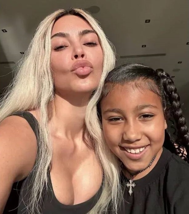    Ким Кардашьян и Норт Уэст. Фото: Getty Images