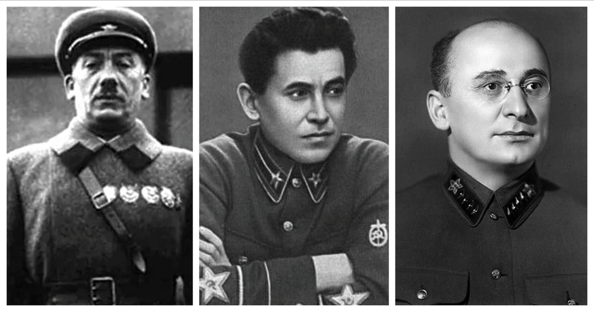 Ягода, Ежов, Берия. Судьба всех троих Генеральных комиссаров оказалось трагической: они были приговорены к высшей мере наказания и ни один не был потом реабилитирован. Фото из открытых источников.